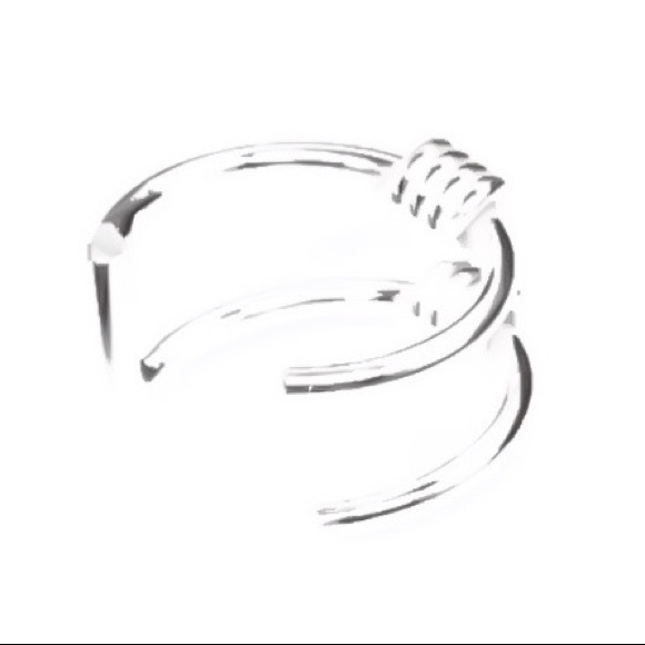 Fake Cartilage Earring Helix Ear Cuff Faux Nose or Lip Piercing Clips On - Picture 3 of 7